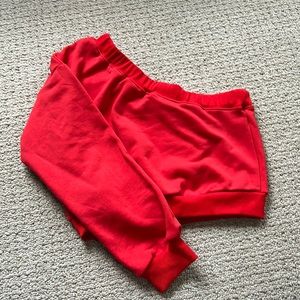 One Shoulder Sweatshirt with Tags